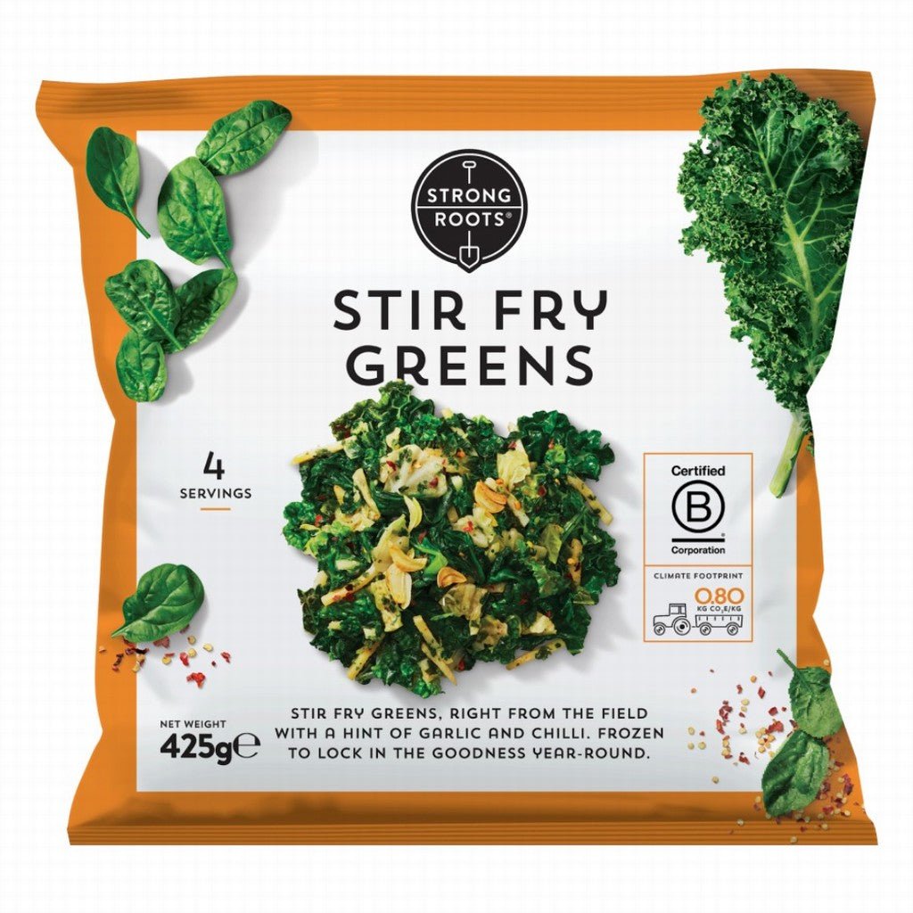 Strong Roots Stir Fry Greens - Earthfare Supermarket - 5391528180998