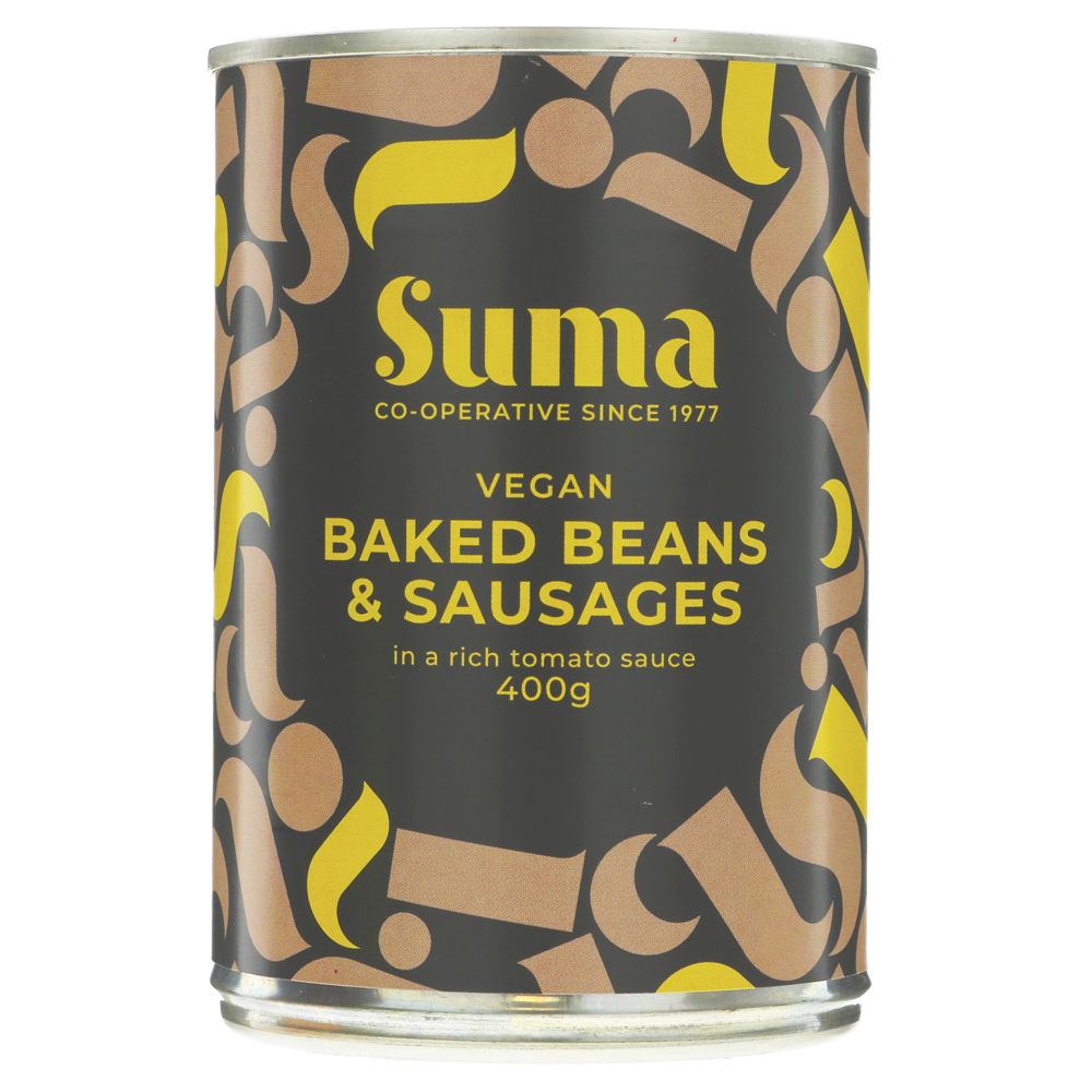 Suma Baked Beans & Vegan Sausage - Earthfare Supermarket - 5017601041177