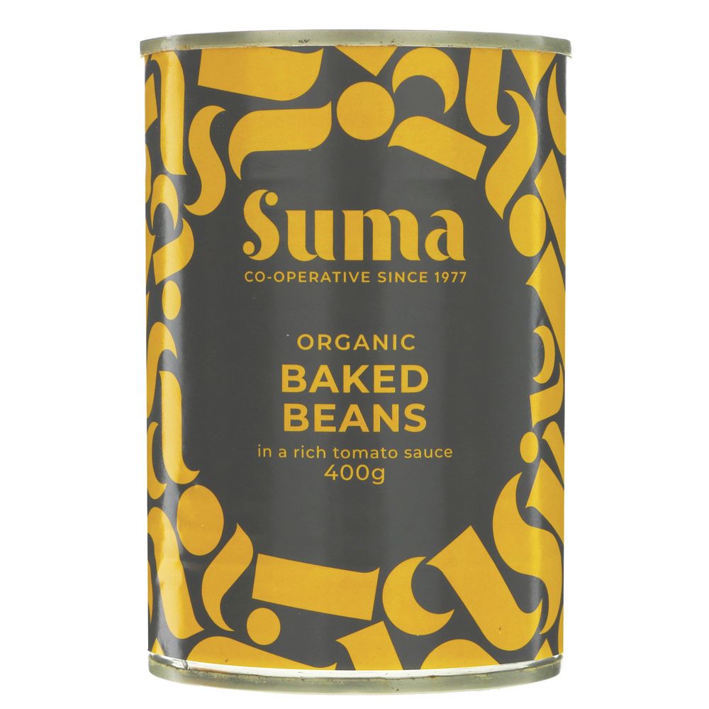 Suma Organic Baked Beans 400g - Earthfare Supermarket - 5017601032212