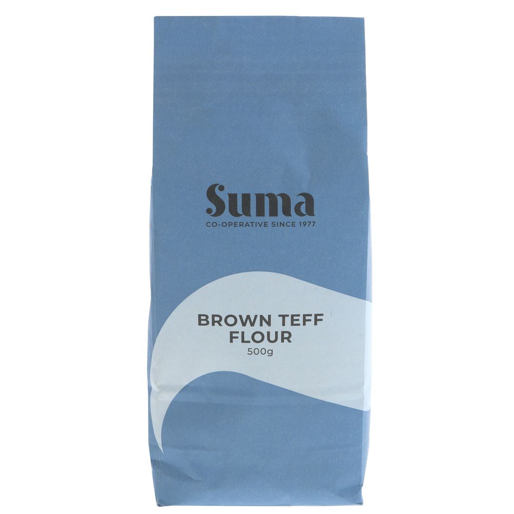 Suma Teff Flour Brown 500G - Earthfare Supermarket - 5017601037231
