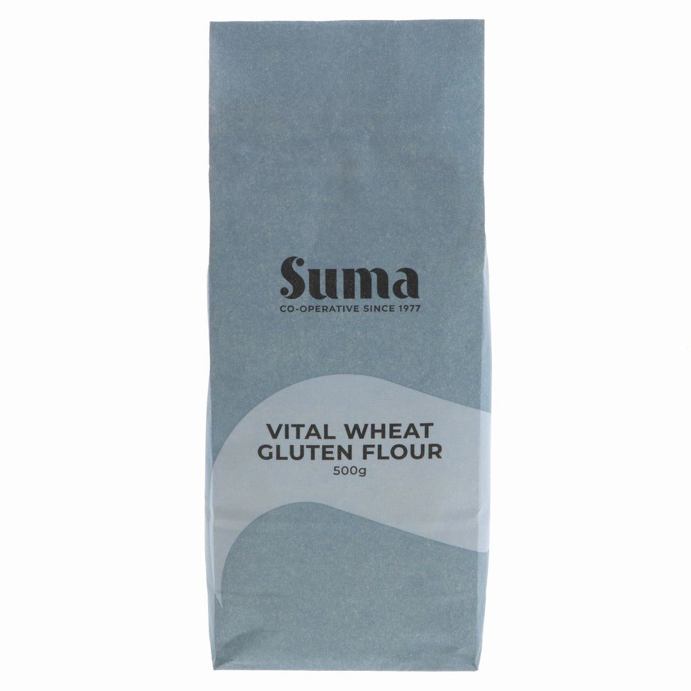 Suma Vital Wheat Gluten Flour 500G - Earthfare Supermarket - 5017601038597