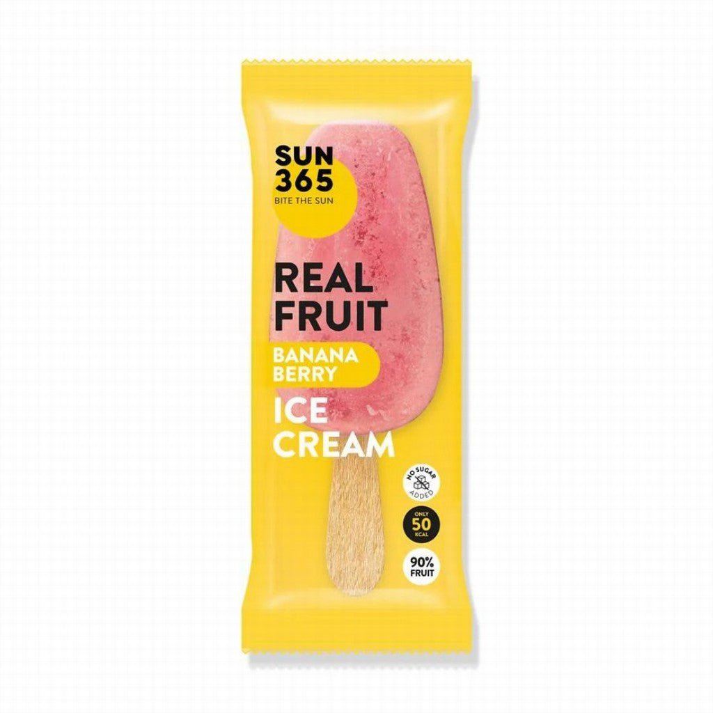 Sun365 Ice Cream Bar Banana Berry - Earthfare Supermarket - 4779036061014