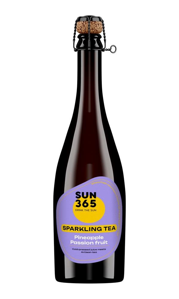 Sun365 Sparkling Tea Pineapple & Passion Fruit - Earthfare Supermarket - 4779036062585