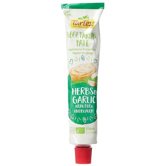 Tartex Organic Herb & Garlic Pate - Earthfare Supermarket - 4005514174052