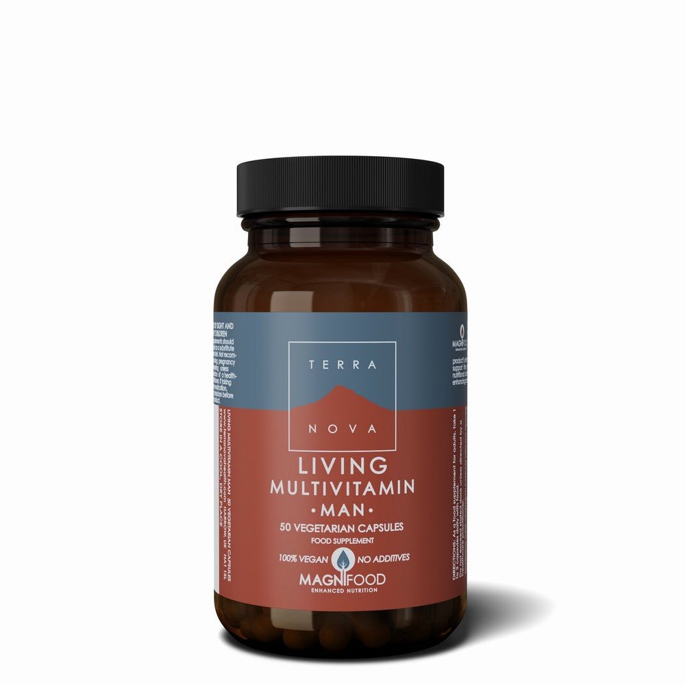 Terranova Living Multivitamin Man - Earthfare Supermarket - 5060203791452