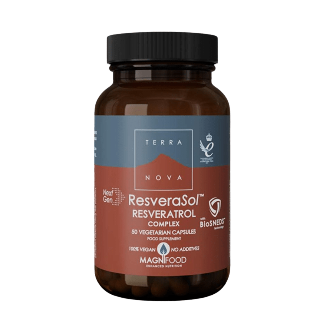 Terranova Resverasol Resveratrol complex - Earthfare Supermarket - 5060203796303