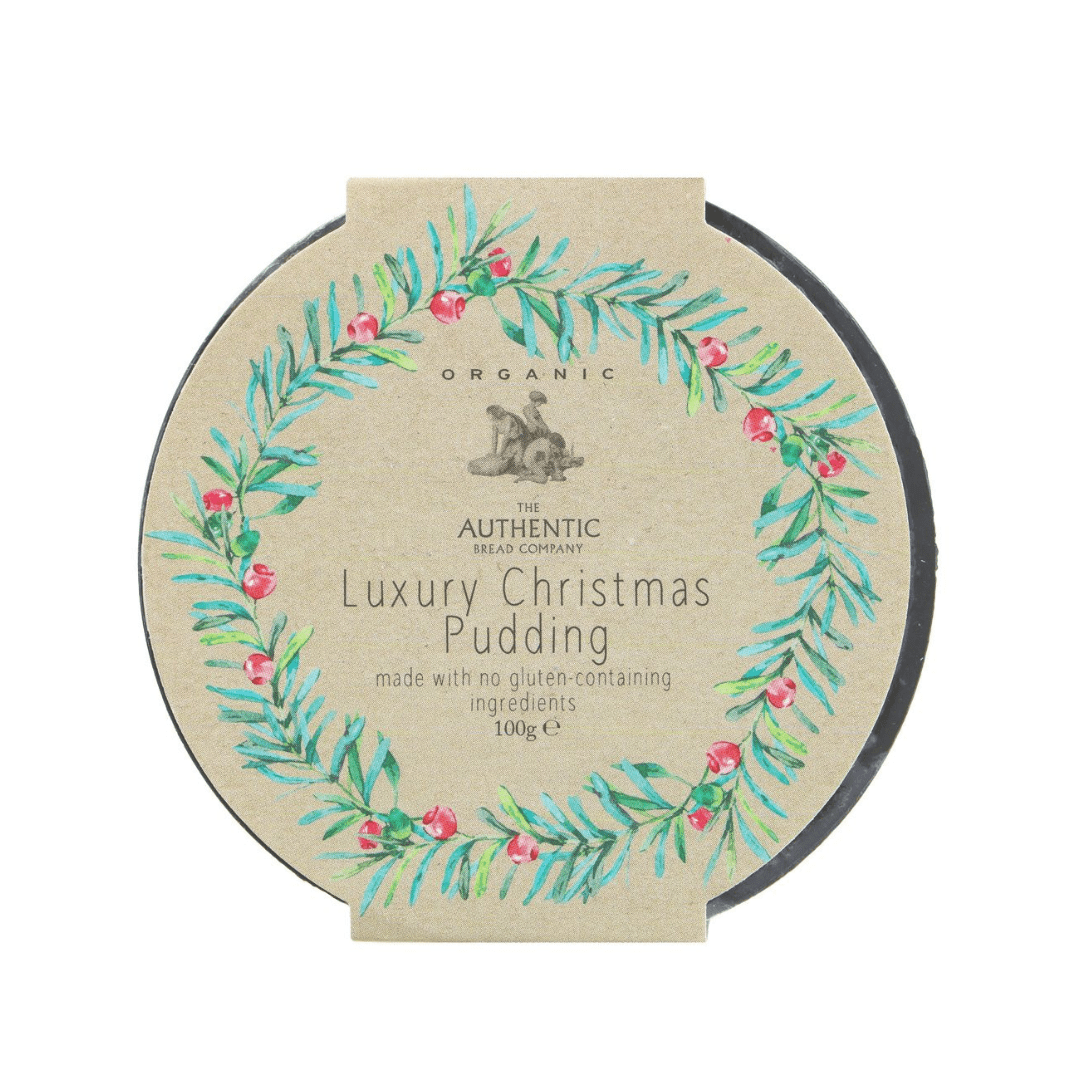 The Authentic Bread Company Luxury Christmas Pudding 100g - Earthfare Supermarket - 5035540103626