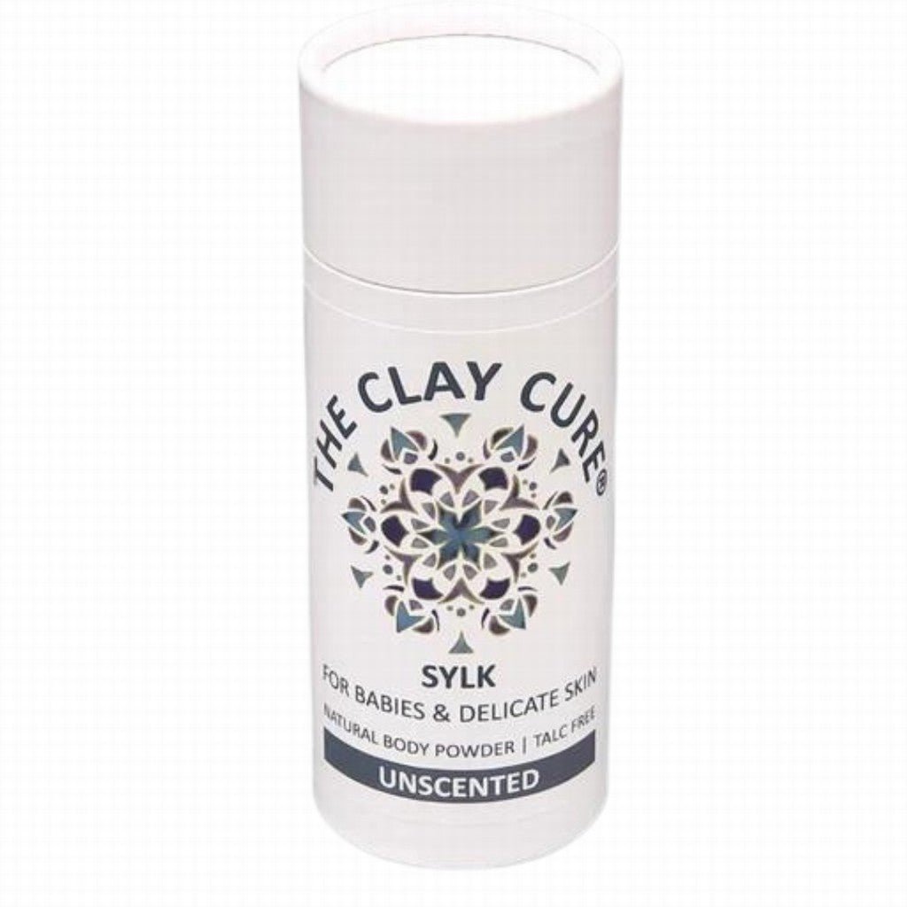 The Clay Cure Co Sylk Baby Powder - Earthfare Supermarket - 0695937977046