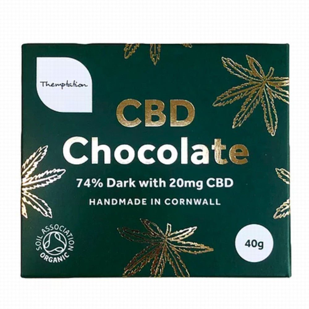 Themptation Organic Cbd Dark Chocolate 20Mg - Earthfare Supermarket - 793591507958
