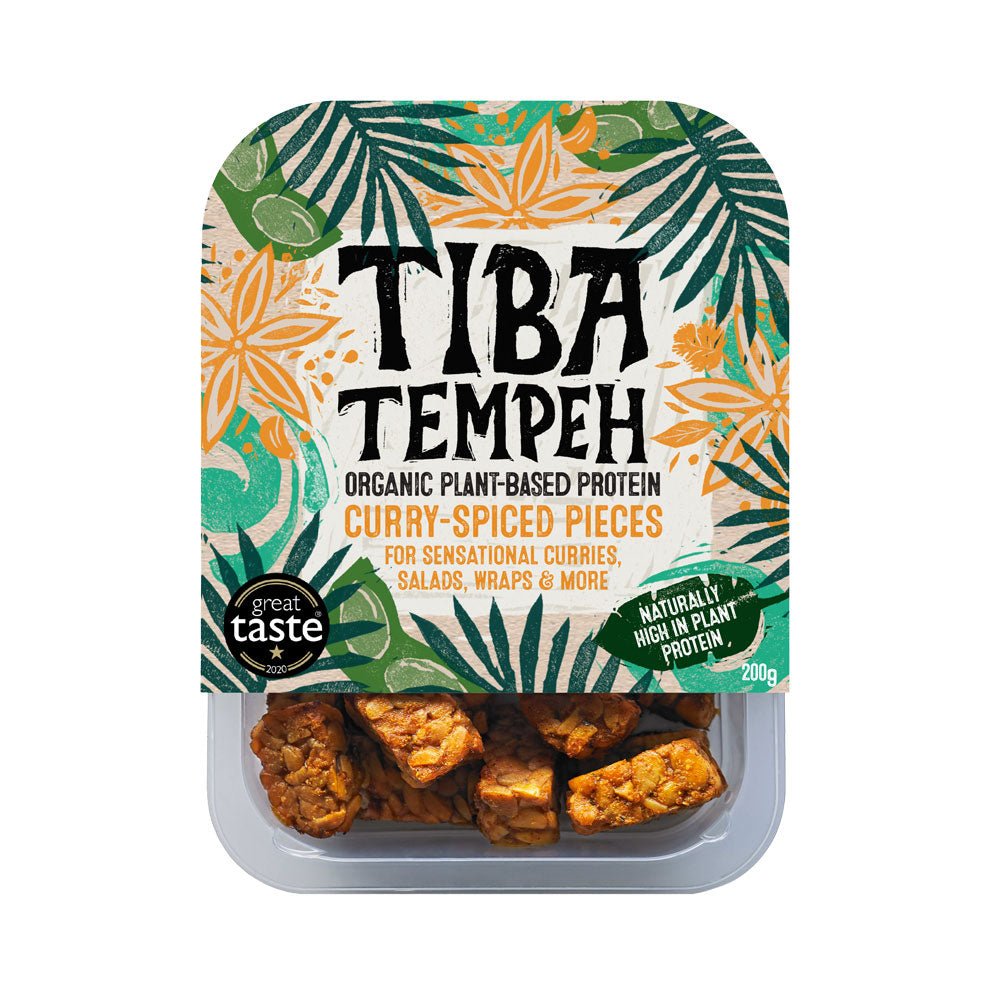 Tiba Tempeh Curry Pieces - Earthfare Supermarket - 8718868006073
