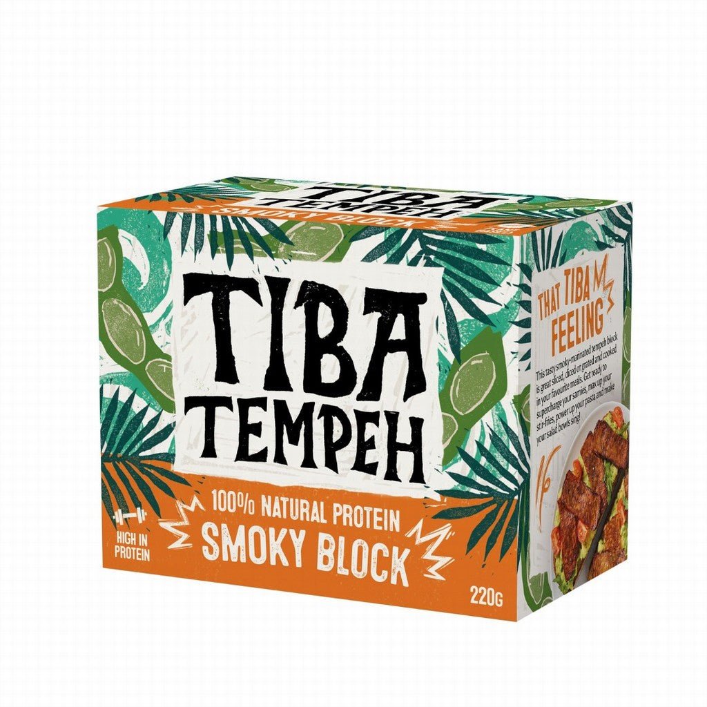 Tiba Tempeh Smoky Block - Earthfare Supermarket - 8721161463115