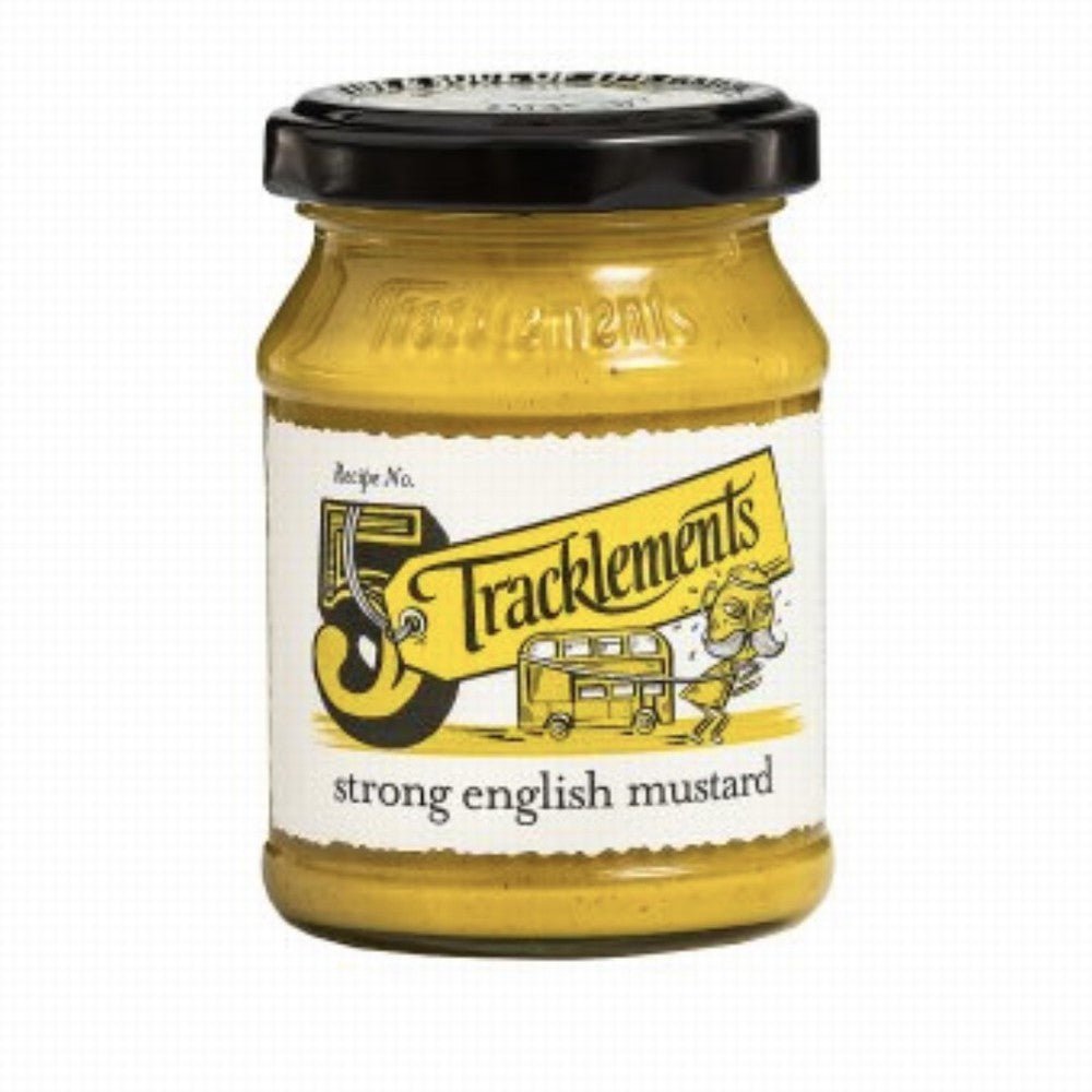 Tracklements Strong English Mustard - Earthfare Supermarket - 5019378000340