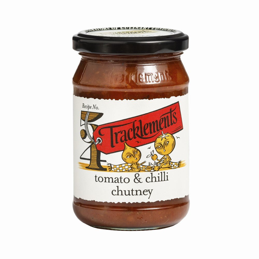 Tracklements Tomato & Chilli Chutney - Earthfare Supermarket - 5019378002733