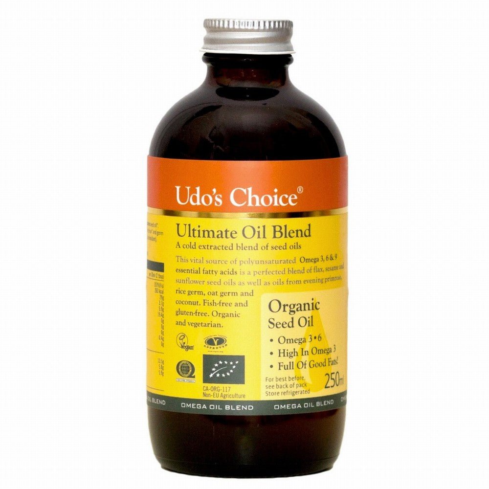 Udos Choice Organic Ultimate Oil Blend 250Ml - Earthfare Supermarket - 5391500070026