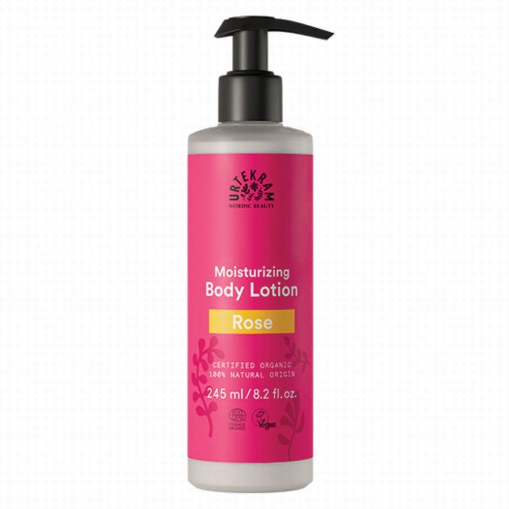 Urtekram Organic Body Lotion Rose - Earthfare Supermarket - 5765228837252