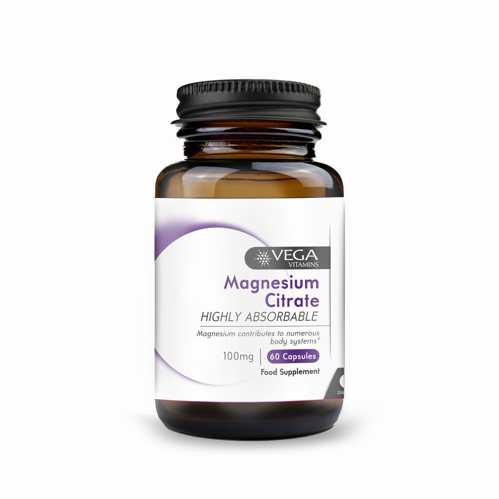 Vega Magnesium Citrate 60caps - Earthfare Supermarket - 5034268000361