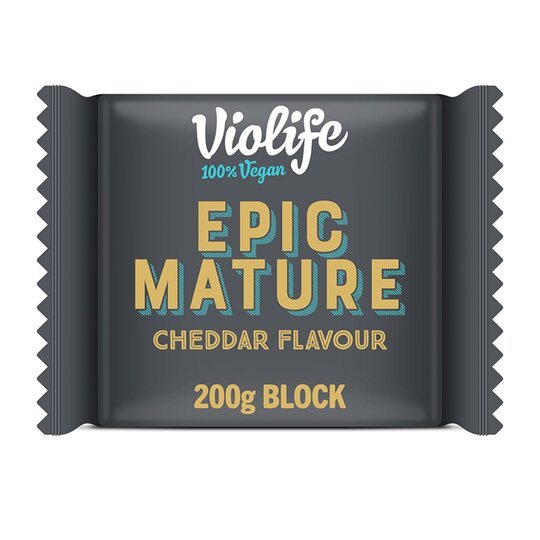 Violife Epic Mature Cheddar Flavour Block - Earthfare Supermarket - 5202390021640