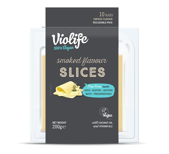 Violife Smoked Flavour Slices - Earthfare Supermarket - 5202390015403