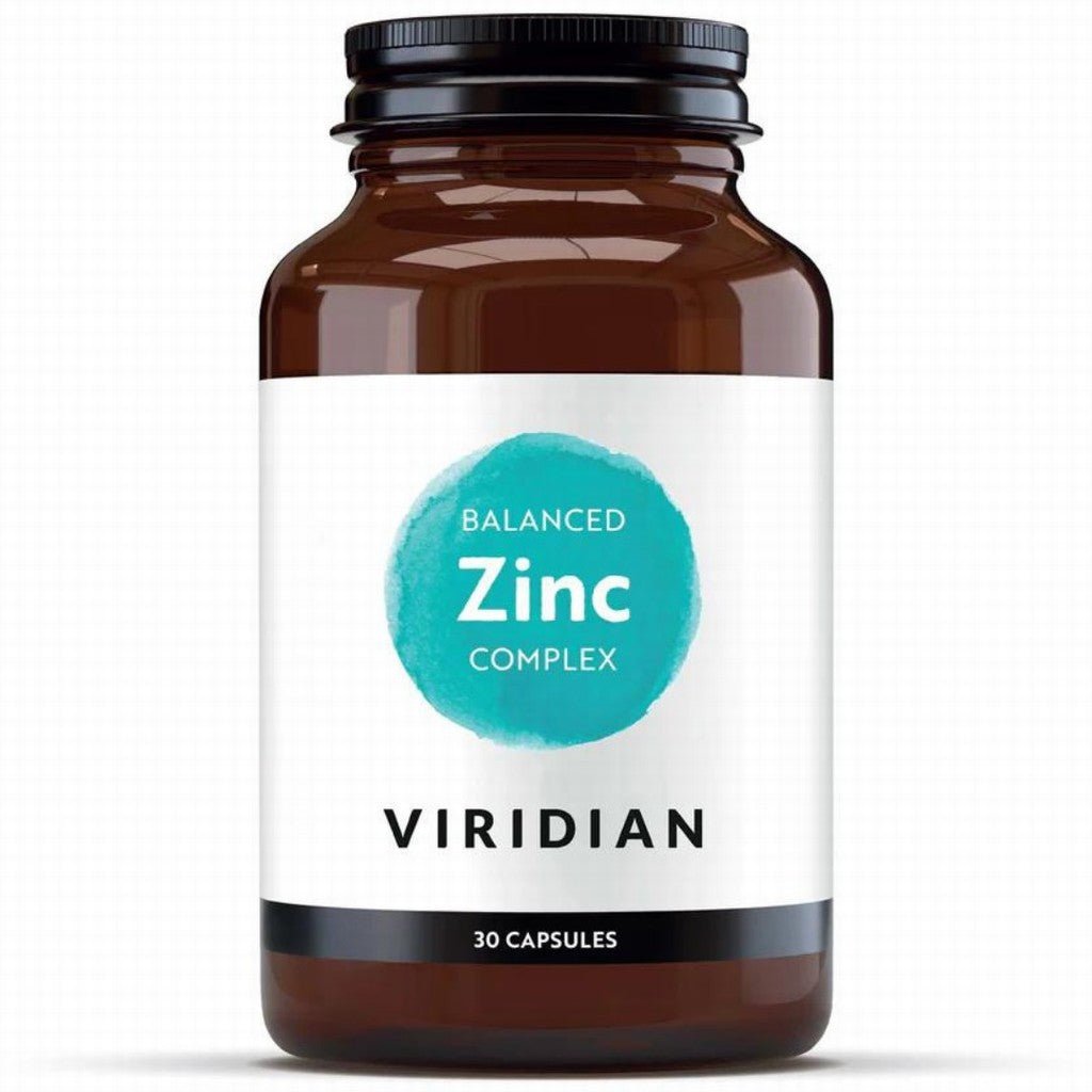 Viridian Balanced Zinc Complex 90 Caps - Earthfare Supermarket - 5060003593584