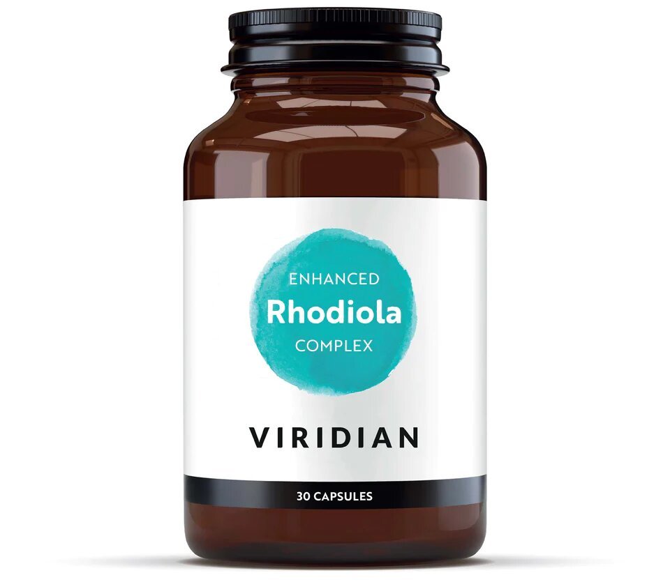 Viridian Enhanced Rhodiola Complex 30 Caps - Earthfare Supermarket - 5060003599838