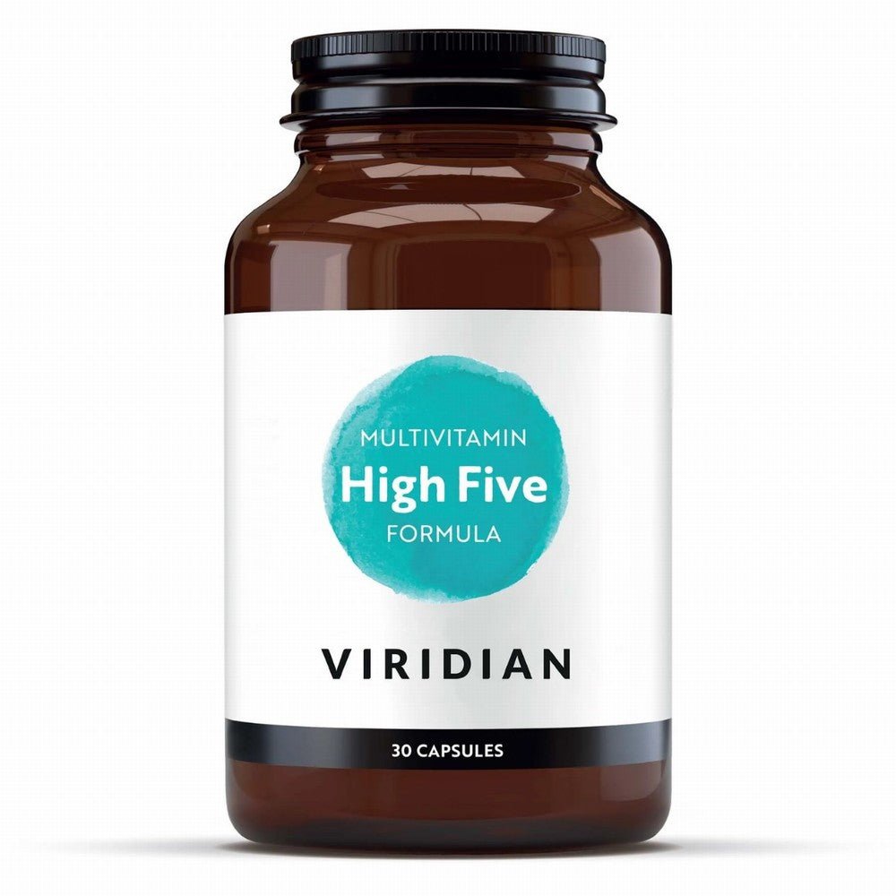 Viridian High Five Multivitamin & Mineral Formula 30Caps - Earthfare Supermarket - 5060003591108