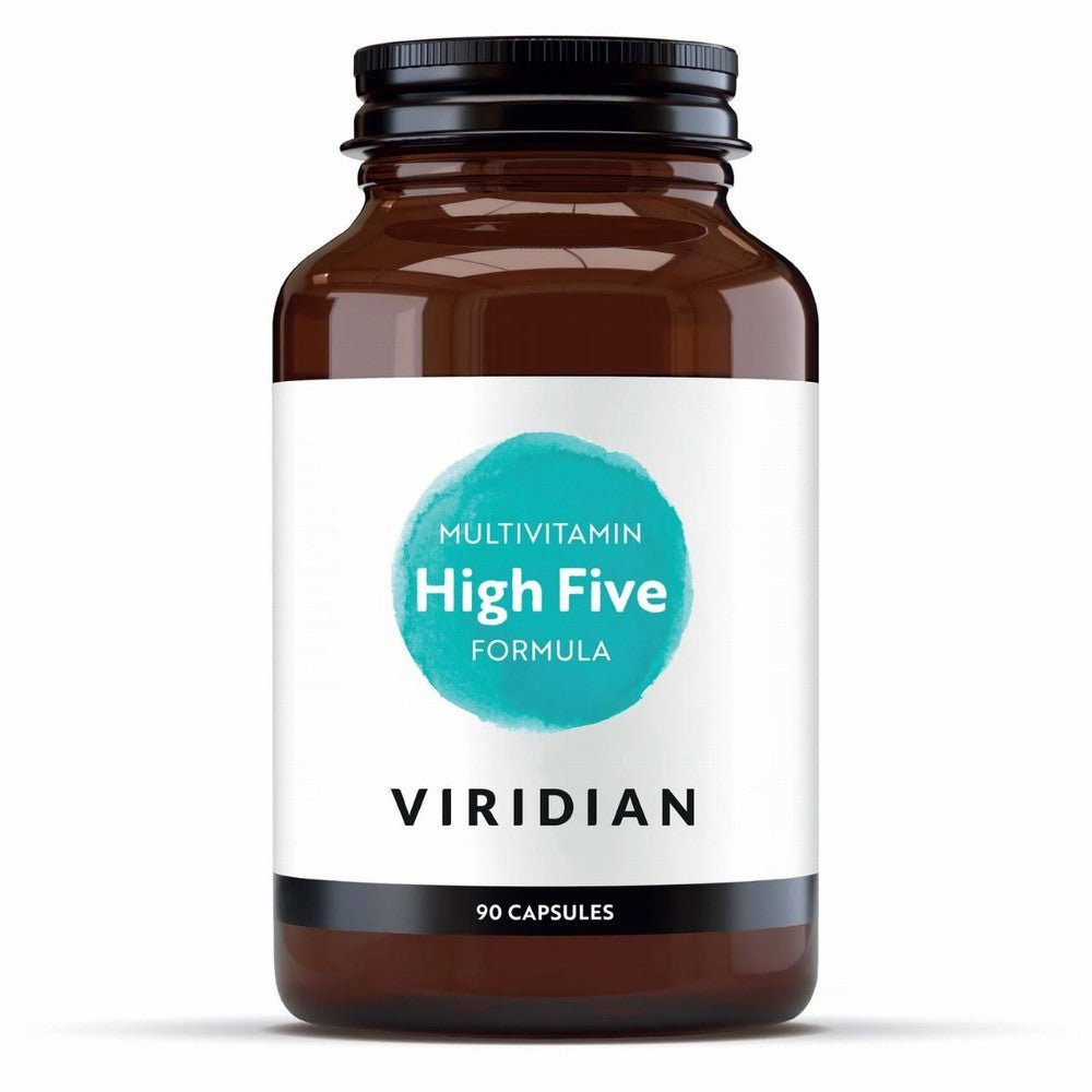 Viridian High Five Multivitamin & Mineral Formula 90Caps - Earthfare Supermarket - 5060003591122