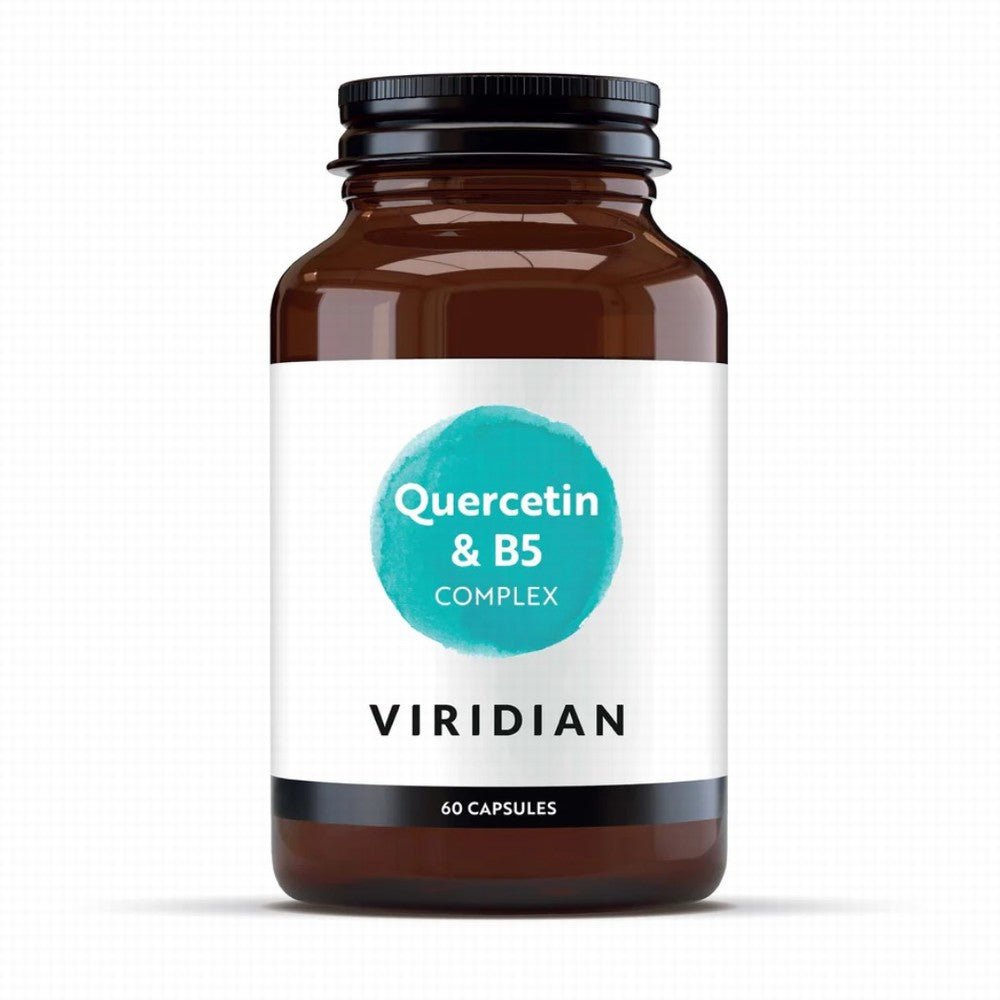 Viridian Quercetin B5 Plus Complex - Earthfare Supermarket - 5060003593591