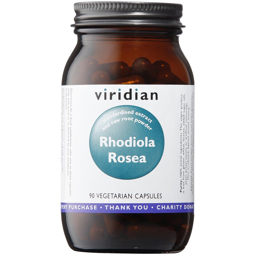Viridian Rhodiola Rosea Root Extract 90 Caps - Earthfare Supermarket - 5060003598473