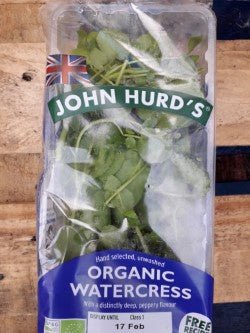 Watercress Organic - Earthfare Supermarket - 5033973000055