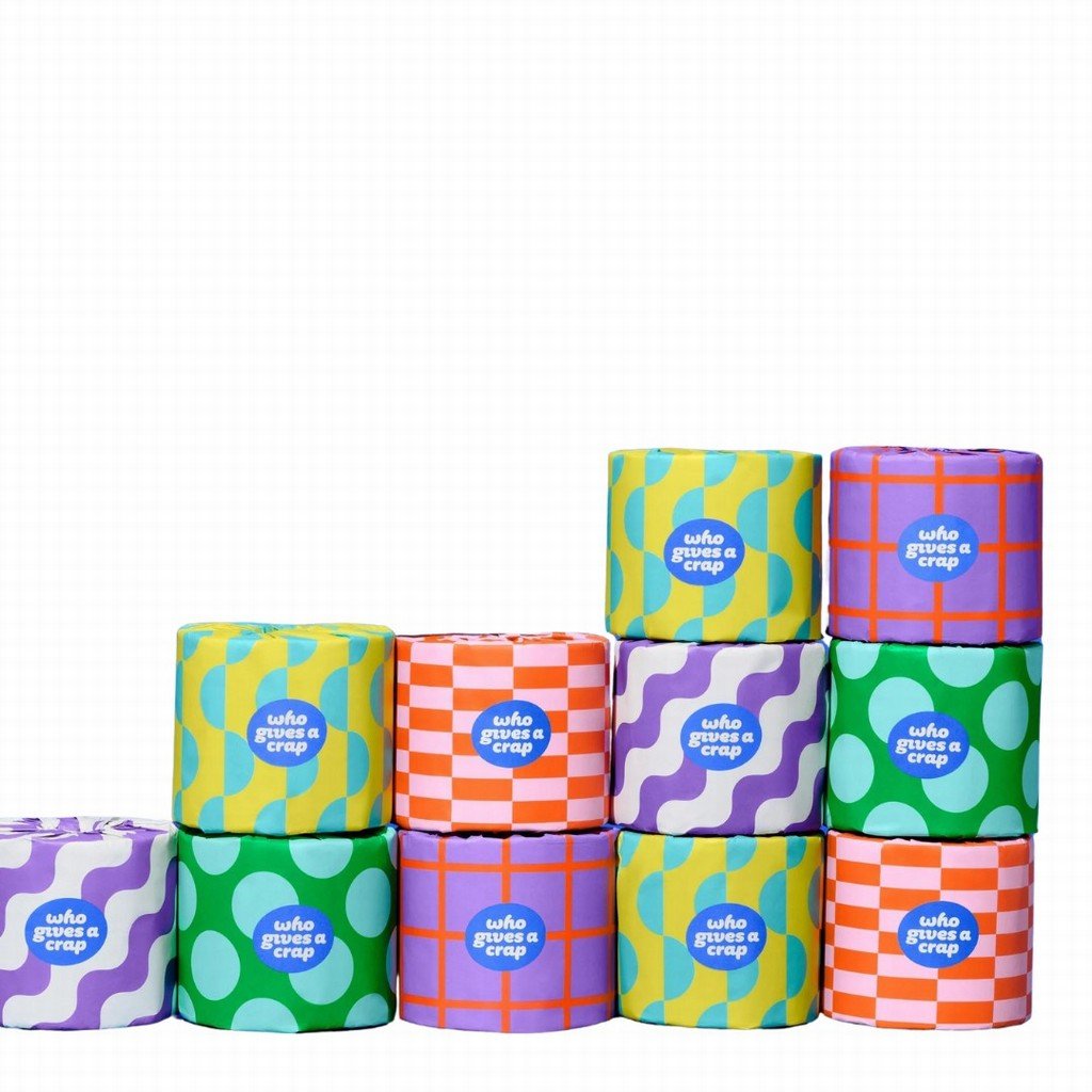 Who Gives A Crap Classic Soft Double Length Toilet Roll - Earthfare Supermarket - 9369999309503