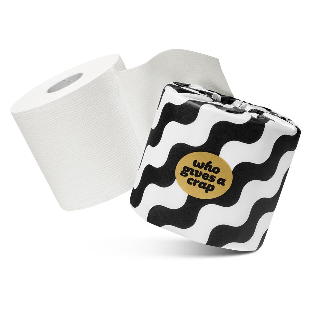 Who Gives A Crap Extra Soft Double Length Toilet Roll - Earthfare Supermarket - 9352369000834