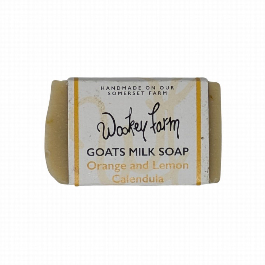 Wookey Farm Goat Milk Soap Orange - Earthfare Supermarket - 