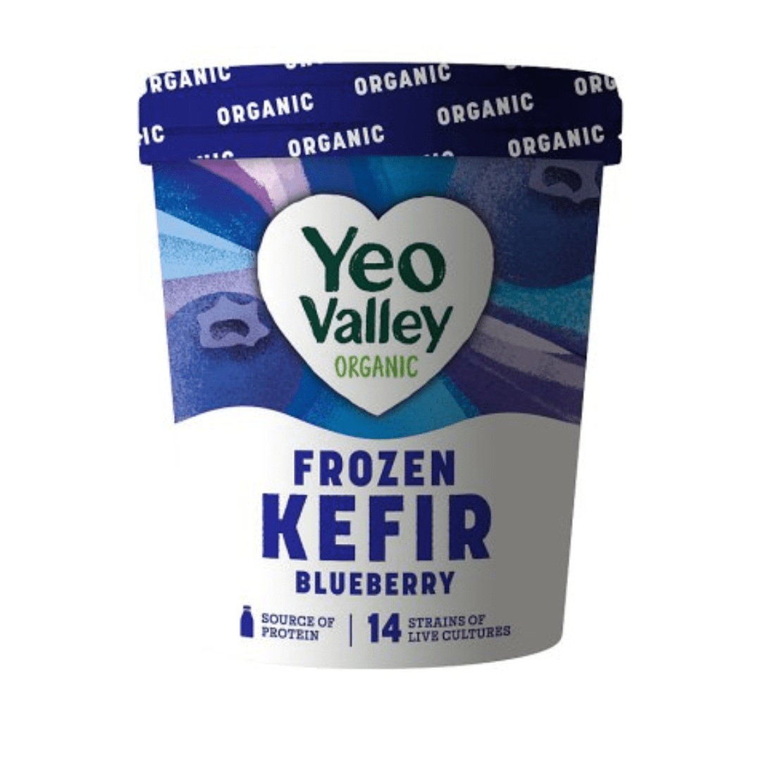 Yeo Valley Frozen Kefir Blueberry 500ml - Earthfare Supermarket - 5036589253358