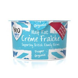 Yeo Valley Half Fat Creme Fraiche - Earthfare Supermarket - 5014067245873