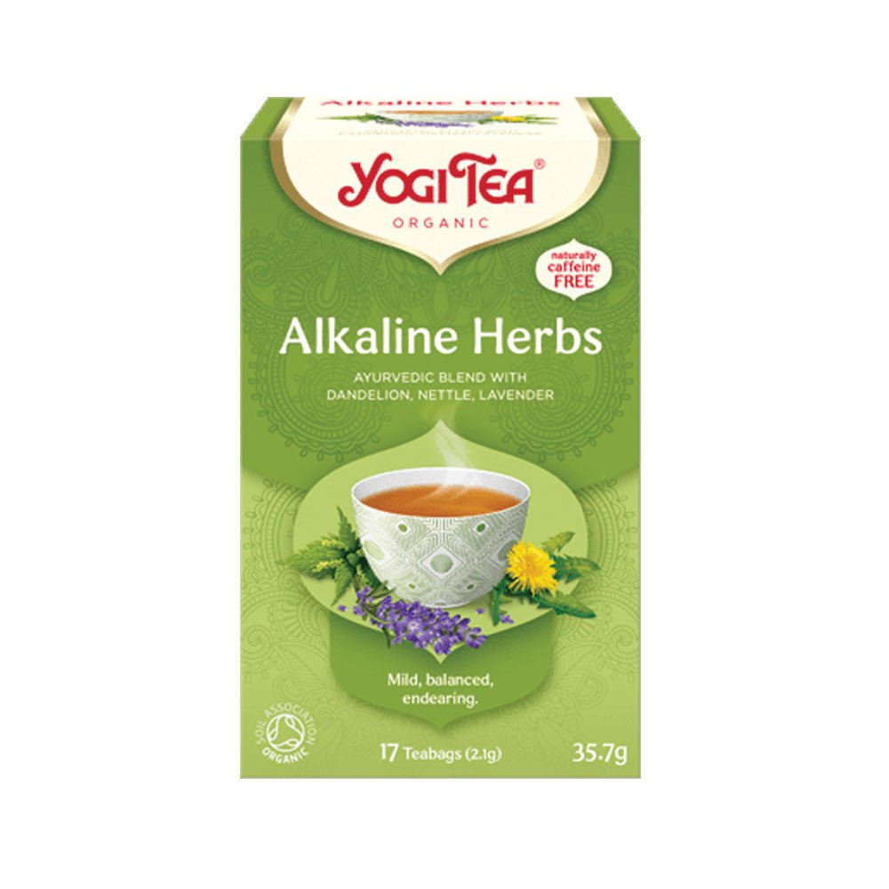 Yogi Tea Organic Alkaline Herbs - Earthfare Supermarket - 4012824404281