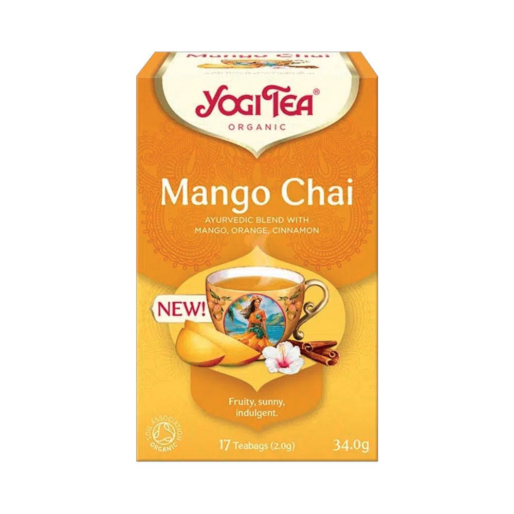 Yogi Tea Organic Mango Chai - Earthfare Supermarket - 4012824406575