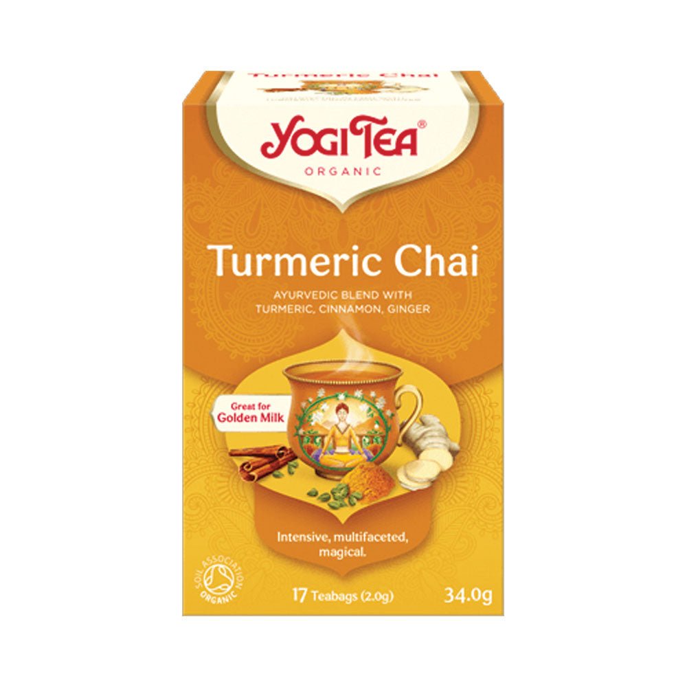 Yogi Tea Organic Turmeric Chai - Earthfare Supermarket - 4012824404168