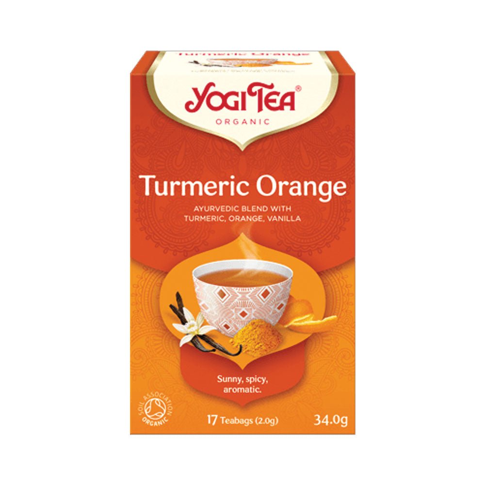 Yogi Tea Organic Turmeric Orange - Earthfare Supermarket - 4012824404526